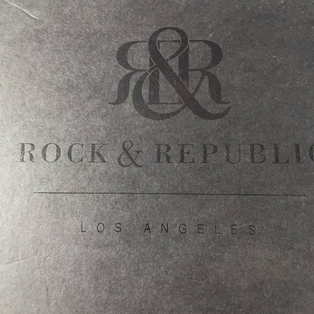 Rock &. Republican NIKKI 38 Black  Size 38